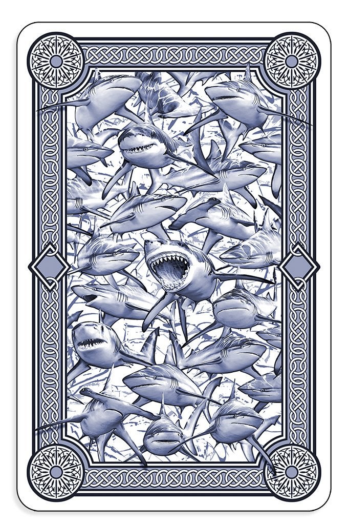 Artgame 3D Lenticular Shark Playing Card Deck - Image 5